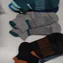 6 Pairs Merino Wool Ankle Running Hiking Socks Compression Support Breathable Thick Cushion No Show Socks for Women Men M