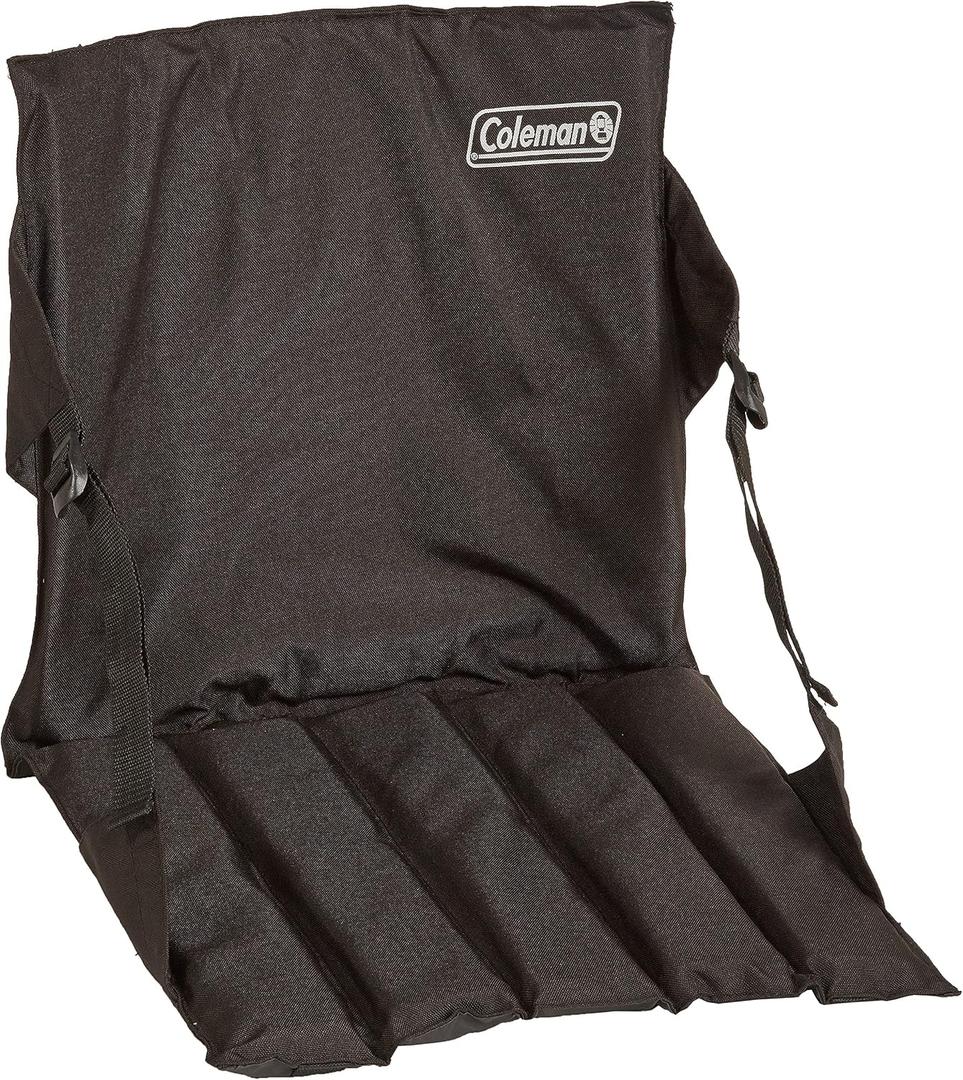 Coleman Portable Stadium Seat Cushion Lightweight Padded Seat for Sporting Events/Concerts/Outdoor Activities Bleacher Cushion with Backrest