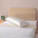 evolive Luxury 100% Tencel Material Silk Feel Cooling Breathable Pillow Cover/Pillowcase (White, 21X54 Body Pillow Cover)