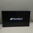 SANSUI 27 Inch Computer Monitor 120Hz, FHD 1080P Flat Monitor, HDMI DP Ports FreeSync, HDR 110% sRGB, Tilt Adjustable Frameless VESA Compatible for Office and Home (ES-27F2, HDMI Cable Included) (Black)