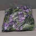 3Pcs 7.2Ft/Piece Artificial Flowers Wisteria Garland Artificial Wisteria Vine Hanging Flower Greenery Garland for Home Garden Outdoor Wedding Arch Floral Decor (Purple)