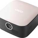 APIO 640x360 Resolution 1080p Clear Imaging Smart Mini DLP Pocket Projector HDMI, USB, High Resolution Display for Streaming Movies, Laptops, Phones, Presentation, Home & Outdoor