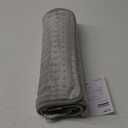 WOOMER Extra Large Heating Pad, 17"x33" XL Heating Pad, Heat Pad with Multi-Color Option, Moist Heat Therapy Feature, Auto Shut-Off, Power Cords Storage Belt (Grey)