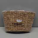 CENBOSS Rattan Christmas Tree Collar, Wicker Tree Skirt & Stand Base Cover (Brown Wash, 30 inch)