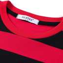 DILBYKE Boys Girl Long Sleeve Striped Crew Neckline T-Shirts Kid Tee
