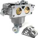 796227 Carburetor Compatible with BS V-Twin Engine, Carb Replacement with Gasket for Lawn Mower Fits 407777 40N877 40R877 445677 445877 44L777 44M777 44P777 44R677 Tractor Motor