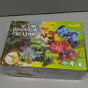 Dinosaur Toys for 3, 4, 5, 6, 7 Year Old Boys, Take Apart Toys with Electric Drill for Kids, STEM Educational Construction Building Toy, Ideal Birthday Christmas Easter Gifts, Incl Tyrannosaurus Rex