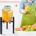 Drink Dispensers Stand For Party. Universal Beverage Dispensers Stand Adjustment Range 7.1 to 11.5 inches Wide, Holder For Most 1 to 3.5 Gallon Beverage Dispensers (stand only)