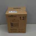 CEROELDA Small Trash Can with Lid-5L/1.3 Gal,Stainless Steel Outdoor Dog Poop Garbage Can-Farmhouse Retro Metal Waste Bin w/Step Pedal for Bathroom Bedroom Office-Soft Close-Green