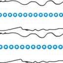 VS50664R Valve Cover Gasket Fits for 2004-2006 Ford F150 Lincoln Mercury