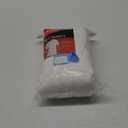 Hanes Mens Undershirt Packs, Stay-Tucked Soft Cotton Undershirts, Best Undershirts for Men, White/Black/Asstd Multipacks (Medium), White - 6 Pack