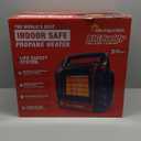 Mr. Heater Portable Big Buddy Propane Heater - 10-Ft Hose & Tank Adapter Bundle - Indoor/Outdoor Use - 4,000, 9,000 or 18,000 BTU (3 Items)