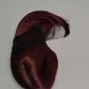 Wine Red Bob Wig With Bangs 12 Inch Burgundy Wig Short Synthetic Fiber Bob Wigs for Women Short Bob Wigs and Halloween Cosplay Wig for Daily Life Colorful Wigs With One Cap (Wine Red)