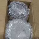 7 Inch Plastic Rain Gauge Replacement Tube, Upgrade Freeze Proof Outdoor Rain Gauges Replacement Plastic Tube for Garden Yard Lawn, Crack Resistance Tube Best Rated, 2 pcs Tubes with 1 Clean Brush