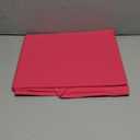 Fuchsia Square Tablecloth Hot Pink Waterproof Stain Resistant Wrinkle Free Table Cloth 210GSM Polyester Wipeable Table Cover for Party, Banquet -Rectangle/Rectangular, 60 x 60 inch