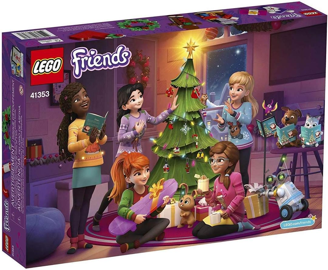 LEGO Friends Advent Calendar 41353, New 2018 Edition, Small Building Toys, Christmas Countdown Calendar for Kids (500 Pieces)