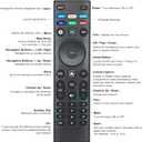 Universal Remote Control XRT140 for VIZIO Smart TV Remote Replacement XRT136 XRT260 XRT270 Smartcast D, E, M, P, V, PX Series Smart TVs