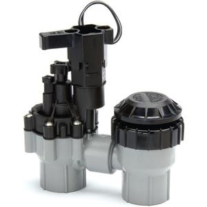 Rainbird Plastic ASVF Series Electric Valve with Flow Control and Atmospheric Backflow Preventor, 3/4"/24 VAC