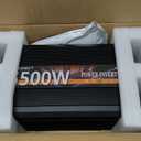 5500 Watt Power Inverter 12V DC to 110V 120V Converter for Family RV Off Grid Solar System Car with Type-C Ports 3 AC Power Outlets Dual USB Ports LCD Display Wireless Remote Control