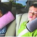 2 pcs Auto Pillow Car Safety Belt Protect, Shoulder Pad, Adjust Vehicle Seat Belt Cushion for Kids GreyPink