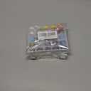 2 x 25Pcs Bobbins and Sewing Thread with Case for Singer Brother Babylock Janome Elna,Assorted Colors Pre-Wound Bobbins Set for DIYers