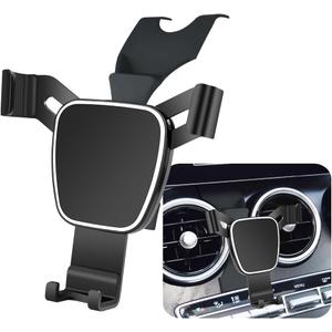 Car Phone Holder for Mercedes Benz C Class 2014-2018 c180 c200 c300，GLC Class 2015-2019 GLC200 GLC260 GLC300 Auto Accessories Navigation Bracket Interior Decoration Mobile Cell Phone Mount