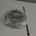 QWORK Spinning Jewelry Tree Display Stand, Jewelry Organizer with 23 Hooks, Black (1 Pack)