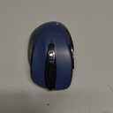 TECKNET Wireless Mouse, 2.4G Ergonomic Optical Mouse, Computer Mouse for Laptop, PC, Computer, Chromebook, Notebook, 6 Buttons, 24 Months Battery Life, 2600 DPI, 5 Adjustment Levels (Blue)