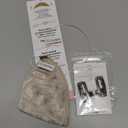 MILANO COLLECTION Glueless Top Grip for Hair Topper & Wiglets, Adjustable Translucent Strap with Side Openings, Top Headband for Your Wig or Topper, Includes Clips, Beige, Small
