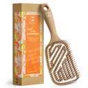 Zollo Flexible Hair Brush - for Women, Men, Kids; Detangle Wet or Dry Hair, Pain-Free! Suitable for All Hair Types