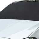 Simpeak Sun Protector for Car Windshield, (82 x 47 inches) Automotive Exterior Accessories Windshield Cover Snow Ice Hail Protector Car Cover Oxford Fabric Heat & Sag-Proof Windshield Frost Cover