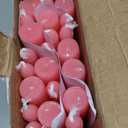 Valentine's Decorations 10 Inch Pink Taper Candles Set of 24, Dripless and Unscented Candle Sticks for Dinner, Shabbat, Halloween, Christmas, Wedding, 8 Hours