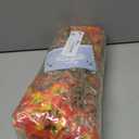 Alupssuc 20 Bundles Artificial Fall Flowers for Outdoors Decoration, Faux Pansies Fake Mums Flowers Plants, UV Resistant No Fade Realistic Silk Pansy for Porch Planter Garden Patio Yard, Autumn Orange