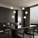 Modern Chandelier Crystal Pendant Light for Kitchen Island Dining Room Bedroom Hallway Gold