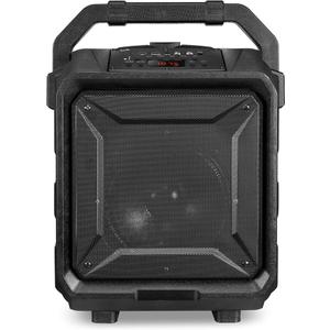 iLive ISB659B Wireless Tailgate Party Speaker, with Built-in Rechargeable Battery and Roller Wheels, Black