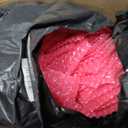 100 Pcs 4"x4" Love Heart-Shaped Bubble Wrap Pouches, Rose Red Double-Walled Anti-Static Mailing Bags for Packing Shipping Storage Self-Seal Cushioning Envelopes for Gifts Ornaments Fragile Items