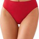 Wacoal Women's B-Smooth Seamless Full Coverage Hi-Cut Brief Panty, 834175 (Medium)