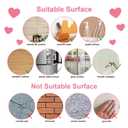 300 Pcs Confetti Wall Decals - Peel and Stick Sprinkle Vinyl Strip Wallpaper Stickers for Kids Bedroom, Nursery & Party Decor