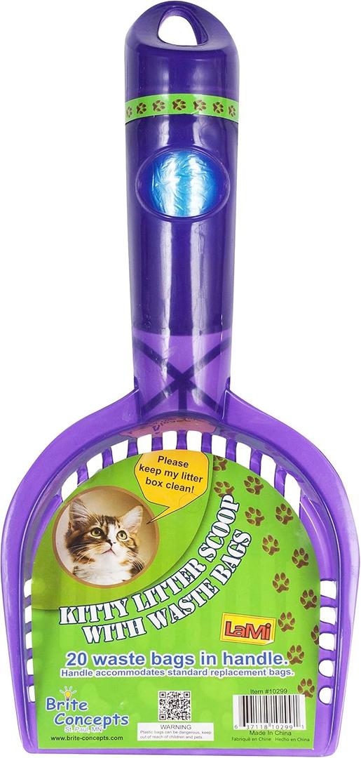 Jacent Pawrific Deluxe Cat Litter Scoop 20 Bags, 1 EA