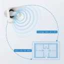 QWORK 50W 8 Ohm PA Horn Speaker  Clear Voice Projection for Warehouse, School & Workshop