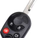 NPAUTO Key Fob Replacement for Ford Expedition Fusion Escape Focus Edge Explorer Flex Mustang Taurus Lincoln Navigator MKX Mazda Mercury Milan Sable Keyless Entry Remote Control Key Fob, OUCD6000022