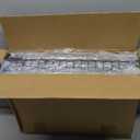 6 Pack Foldable Wall Shelf, Wall Mounted Garage Storage Shelves, Heavy Duty Wall Shelving Supports Up To 270 LBS. Floating Shelves With 12 Hooks Metal Storage Rack for Office, Kitchen and Laundry Room