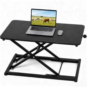 Adjustable Height Standing Desk Converter, Keyboard Riser for Stand Up Desk Riser, Computer Keyboard Stand for Desktop, Computer Workstations for Home Office
