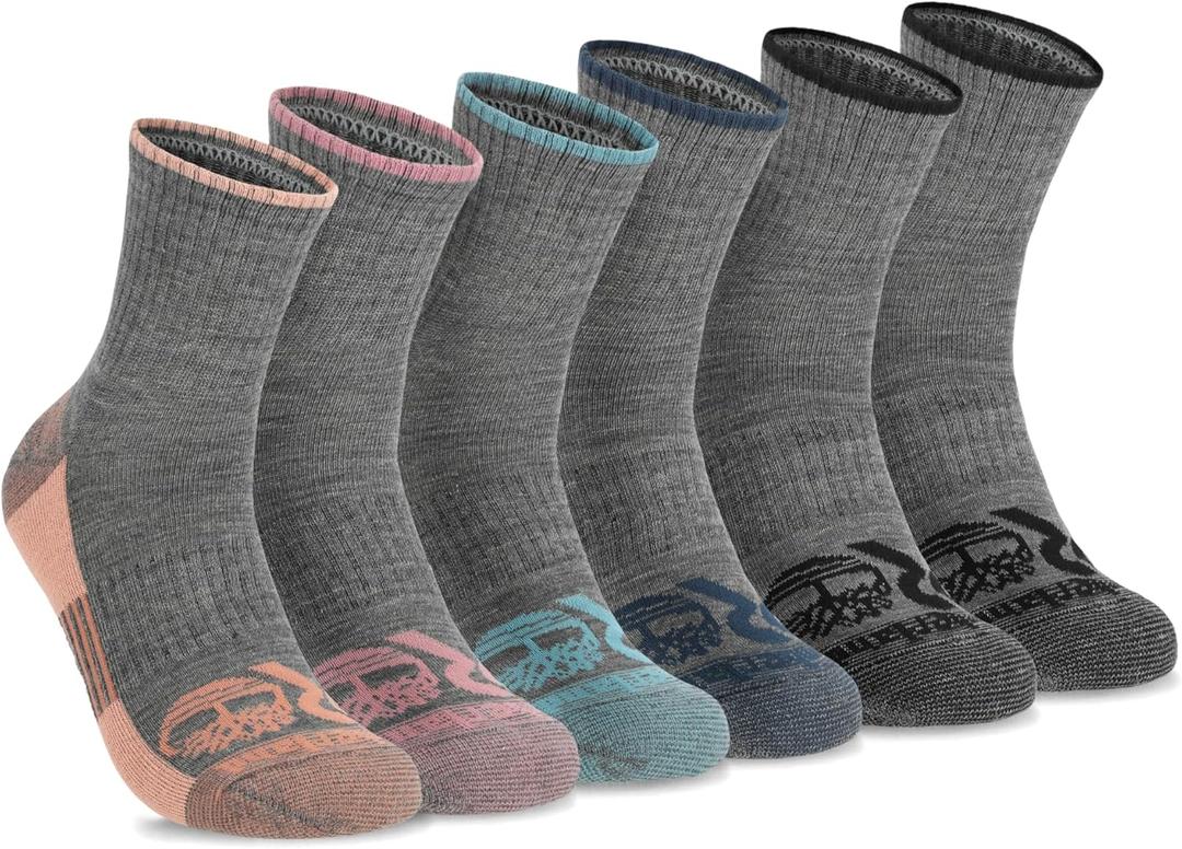 Timberland PRO Women's Work Quarter Socks (Grey)