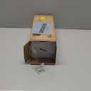 Muzilife 12" Small Floating Wall Ledge Shelves with Lip - Set of 2 Wood Floating Shelves - White Wall Mounted Picture Ledge for Office, Bathroom, Bedroom, Living Room, Kitchen