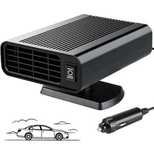 Car Heater-12V 150W Fast Heating Defrost Defogger That Plugs into Cigarette Lighter-2 in 1 Cooling & Heating Car Heater,Christmas Gifts