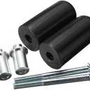 Frame Sliders, Universal Motorcycle Frame Sliders Anti Crash Protector for Yamaha Honda Suzuki (black)