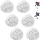 BonusLife Refill for O-Ceda EasyWrin Spin Mop Head 1-Tank System Only, 6 Refills