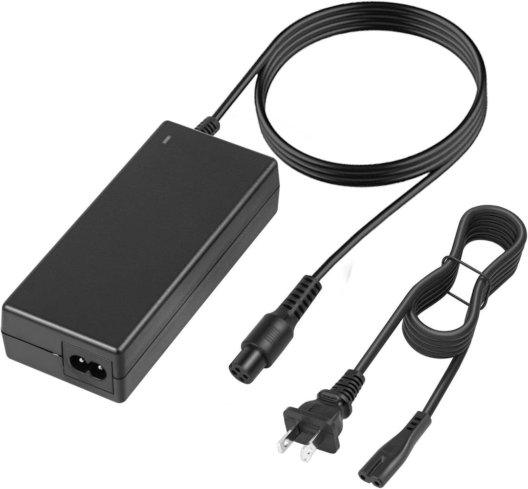 63V 4 Prong Charger for Ninebot S (Not for S-Plus) / Mini PRO/Mini lite / L8 / One A1/ One S2/ S-MAX, N3M240, GoKart Kit, Gokart PRO, 4-Pin fits for Segway Ninebot Charger