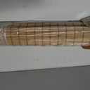 LazBlinds No Drill Bamboo Roman Shades, 36" W x 48" H, Malay Umber